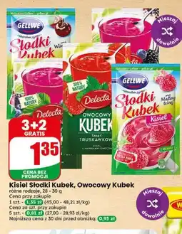 Dino Kisiel Słodki Kubek Gellwe wiśniowy oferta