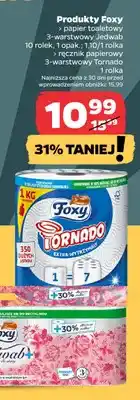 Netto Ręcznik papierowy Foxy Tornado 3-warstwowy oferta