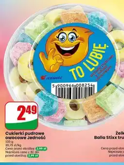 Dino Cukierki pudrowe owocowe Jedność oferta