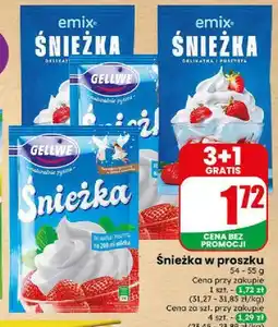 Dino Bita śmietana Śnieżka w proszku Emix oferta