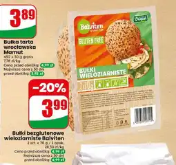 Dino Bułki bezglutenowe wieloziarniste Balviten oferta