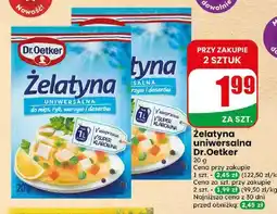 Dino Żelatyna uniwersalna Dr. Oetker oferta