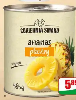 Dino Ananas w puszce Cukiernia Smaku plastry w syropie oferta