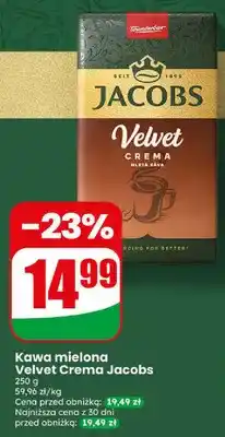 Dino Kawa mielona Jacobs Velvet Crema oferta