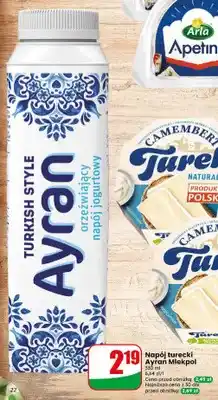 Dino Napój jogurtowy Ayran Mlekpol oferta