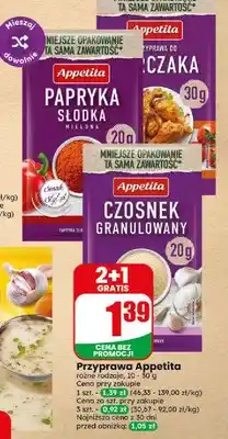Dino Przyprawa Czosnek granulowany Appetita oferta