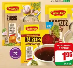 Dino Zupa instant Żurek Winiary oferta