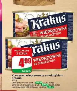 Dino Konserwa wieprzowa ze smalczykiem Krakus oferta