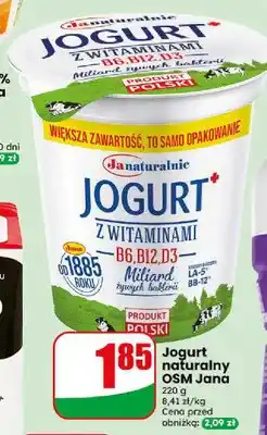 Dino Jogurt naturalny OSM Jana oferta