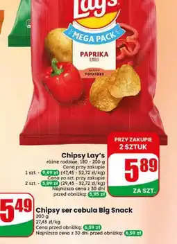Dino Chipsy Lay's Papryka oferta