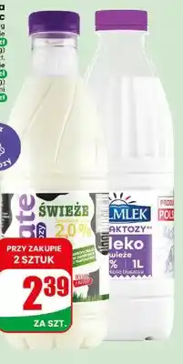 Dino Mleko spożywcze świeże bez laktozy Łaciate 2% oferta