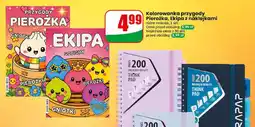 Dino Kolorowanka przygody Pierożka Ekipa z naklejkami oferta