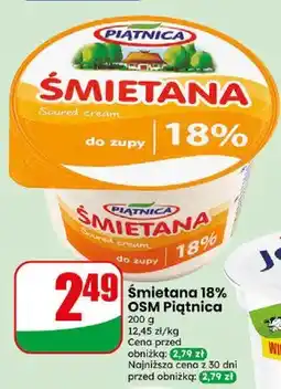 Dino Śmietana OSM Piątnica 18% oferta