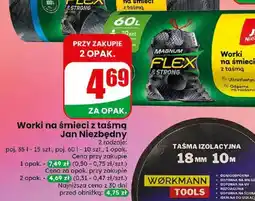 Dino Worki na śmieci z taśmą Jan Niezbędny oferta