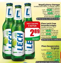 Dino Piwo bezalkoholowe Lech limonka mięta oferta