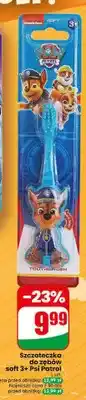 Dino Szczoteczka do zębów soft 3+ Psi Patrol Nickelodeon oferta