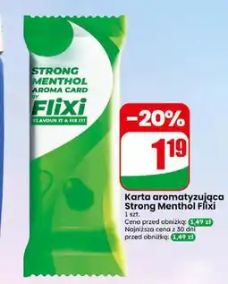 Dino Karta aromatyzująca Strong Menthol Flixi oferta