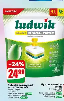 Dino Tabletki do zmywarki Ludwik All in One Ultimate Power oferta
