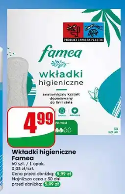 Dino Wkładki higieniczne Famea normal oferta