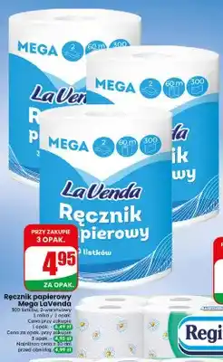 Dino Ręcznik papierowy Mega LaVenda 2-warstwowy oferta