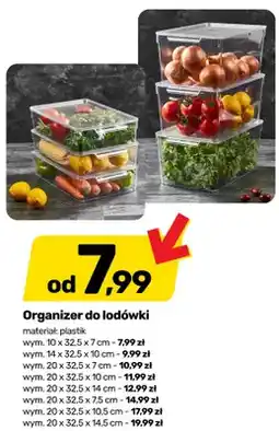 Bricomarche Organizer do lodówki 10x32,5x7 cm oferta