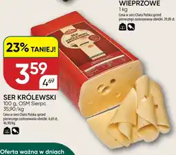 Chata Polska Ser żółty Królewski Sierpc oferta