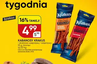 Kabanosy drobiowo-wieprzowe Krakus Extra Cienkie