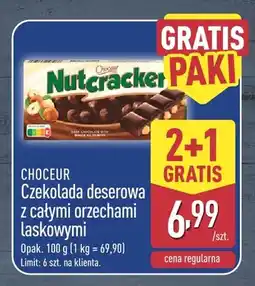 ALDI Czekolada deserowa z całymi orzechami laskowymi Choceur oferta