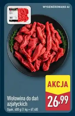 ALDI Wołowina do dań azjatyckich Mięsne Specjały oferta