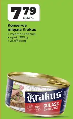 Odido Konserwa mięsna Krakus Gulasz Angielski oferta