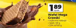 Odido Wafel Mega Grześki oferta
