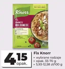 Odido Fix Knorr Spaghetti Bolognese oferta