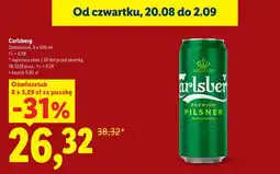 Lidl Carlsberg Ośmiosztuk oferta
