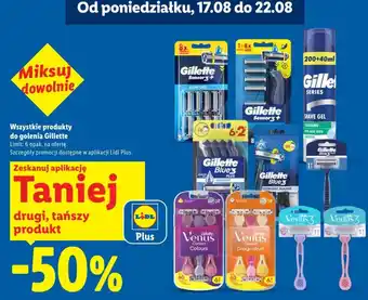 Lidl Gillette Sensor3+ oferta