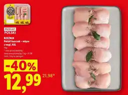 Lidl RZEŹNIK Polski kurczak - mięso z nogi, XXL oferta
