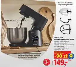 Lidl Silvercrest Robot kuchenny czarny 600 W oferta