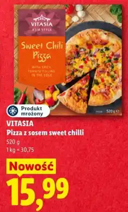Lidl VITASIA Pizza z sosem sweet chilli oferta
