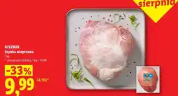 Lidl RZEŹNIK Szynka wieprzowa oferta