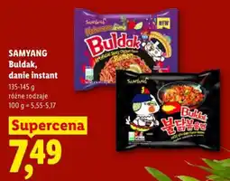 Lidl SAMYANG Buldak, danie instant oferta