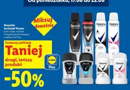 Lidl Kosmetyki Rexona oferta