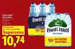 Lidl Woda źródlana ŻYWIEC ZDRÓJ oferta