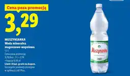 Lidl Muszynianka Woda mineralna magnezowo-wapniowa oferta