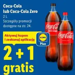 Lidl Coca-Cola lub Coca-Cola Zero oferta