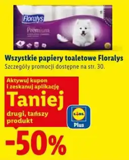 Lidl Papier toaletowy Floralys Premium oferta