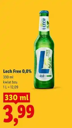 Lidl Lech Free 0,0% kwiat bzu oferta