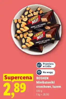 Lidl ROSHEN Minibatoniki orzechowe, luzem oferta
