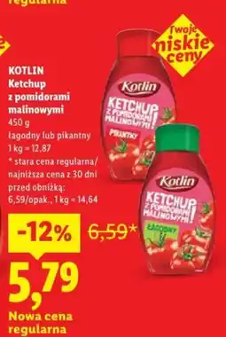 Lidl Kotlin Ketchup z pomidorami malinowymi oferta