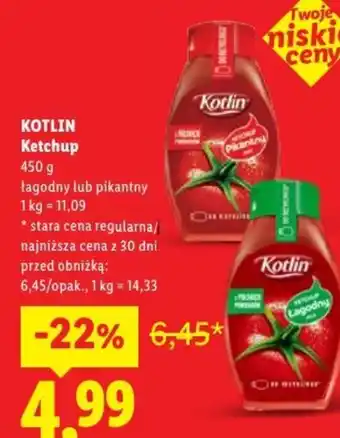 Lidl Kotlin Ketchup oferta