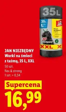 Lidl Workki na śmieci z taśmą oferta