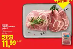 Lidl RZEŹNIK Karkówka wieprzowa bez kości oferta